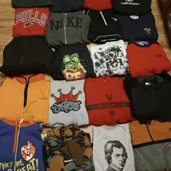 Vtg 90s y2k 🔥 45 hoodies sweatshirts ( jnco nike patagonia champion bulls starter logo athletics..