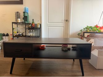 Brown Coffee Table 43inW x 18inL