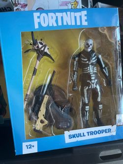 Fortnite skull trooper toy figure OBO