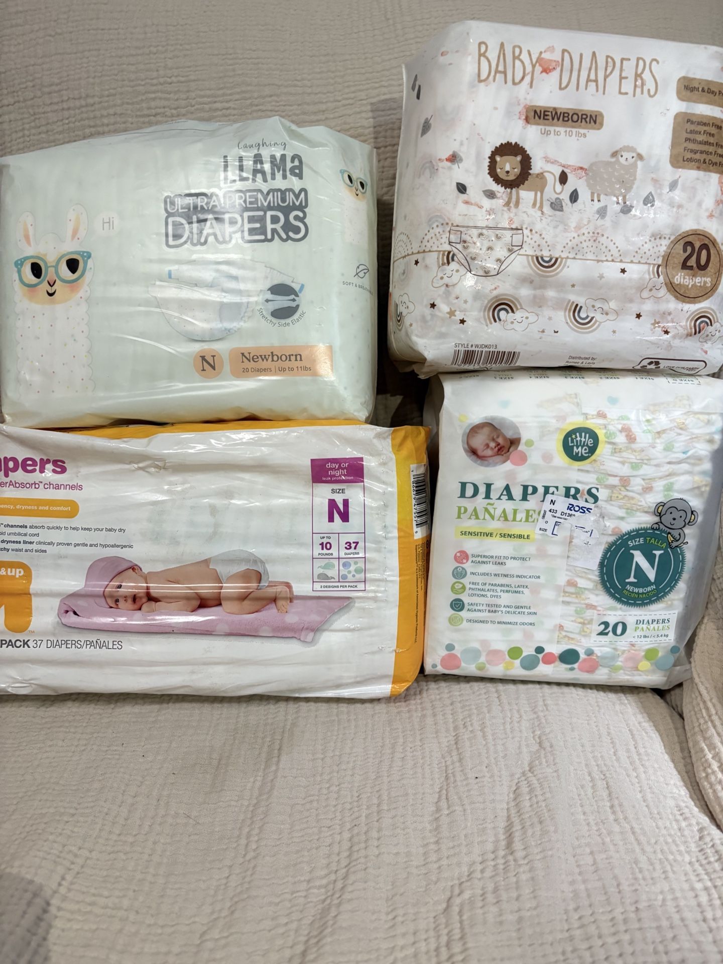 Newborn Diapers Set 