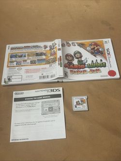 Mario & Luigi: Paper Jam (Nintendo 3DS, 2016) Complete