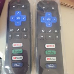 Roku 2 Pack Remotes New