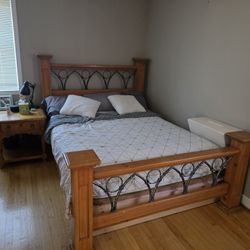 Bed( Real Wood )