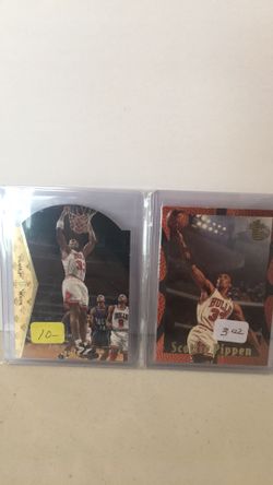 2 Scotty Pippen cards