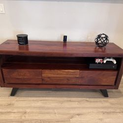 Tv Stand Solid Wood 