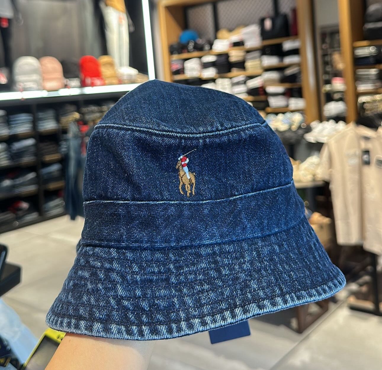 Polo Sport Ralph Lauren Denim Hat POLO SPORT RALPH LAUREN DENIM