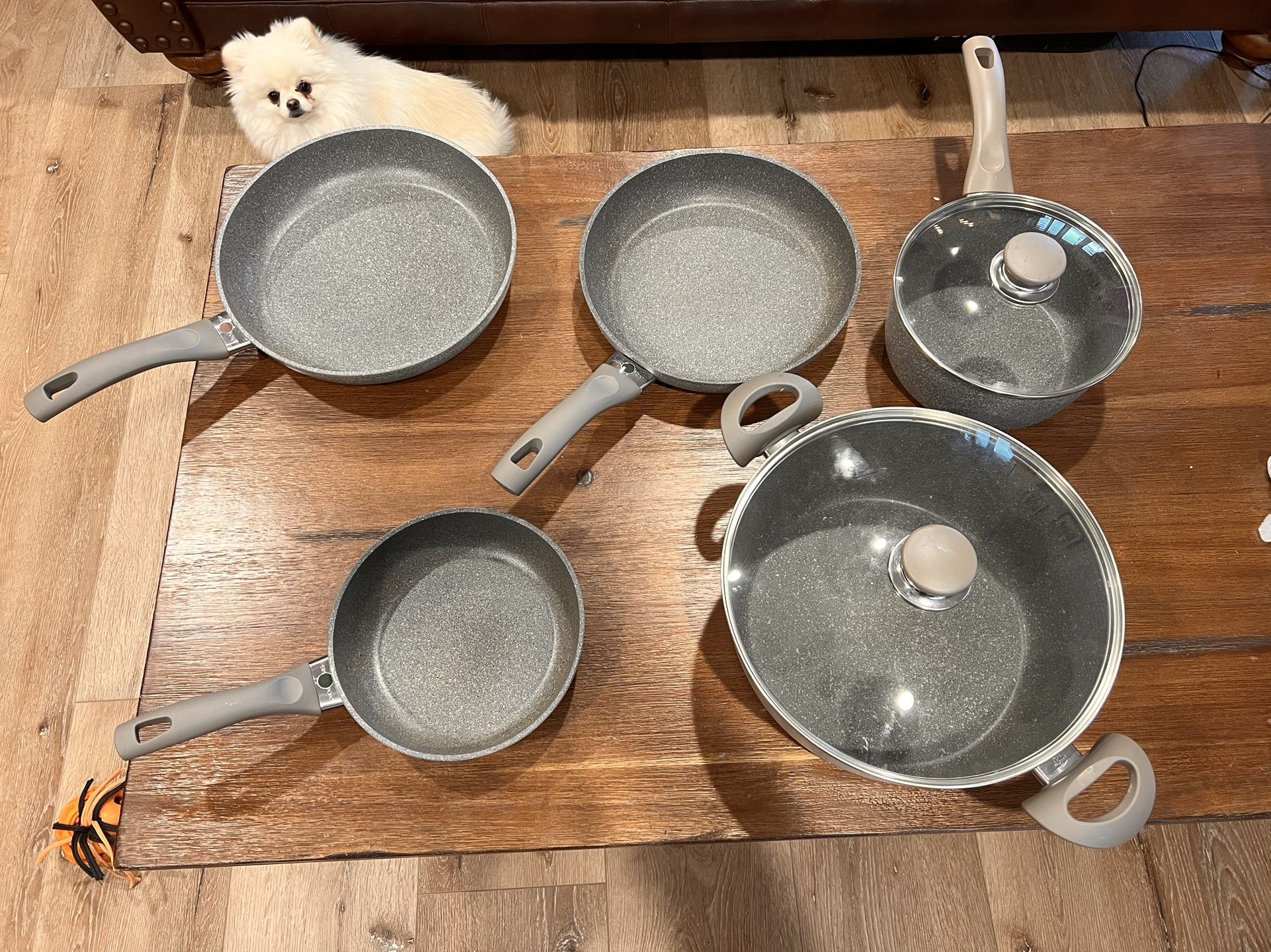 BALLARINI MODENA POTS AND PANS WITH TOPS