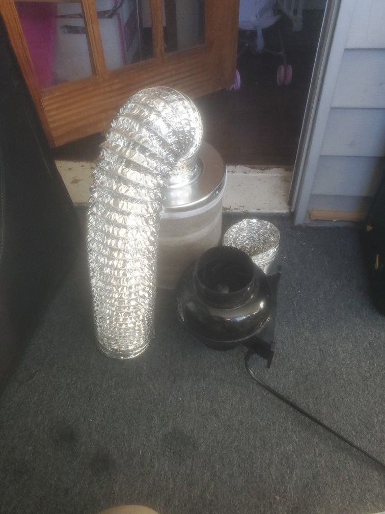 Air Filter System For Grow Tent.