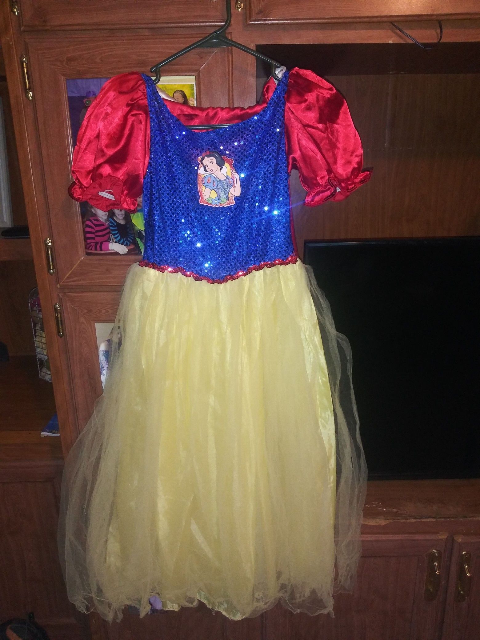 Girls Snow White Dress Halloween Costume