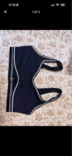 Alo Yoga Black Sports Bra