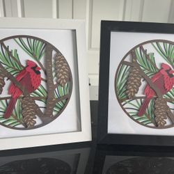 Cardinal- Layered Paper Craft