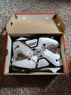 Nike Alpha Football Cleats White Black