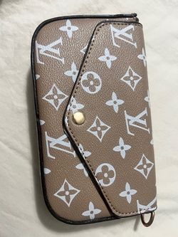 Brown Monogram Envelope Wallet Clutch