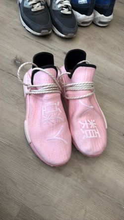 Adidas Pharrell Williams NMD Hu Pink Sneakers