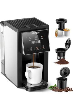 AIRMSEN Grind and Brew Coffee Maker