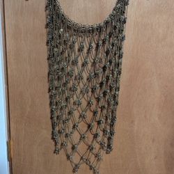 Jingly Metal Shirt/Skirt With Jingly Anklet