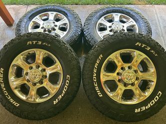 Ram 2500/3500 Laramie Wheels & Cooper A/t Tires