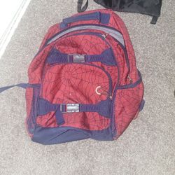 Spiderman Themed Backpack