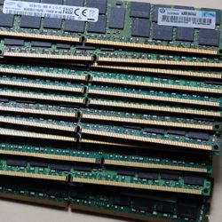 64GB (4x16GB) ECC Memory Pc3l-12800 For Workstation/Server 