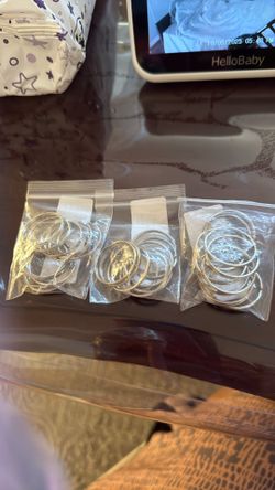 Small Key Rings to put Your car keys In.. Selling one bag