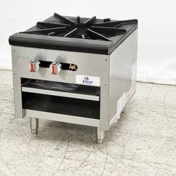 NSF 18 inches Stock Pot Range 1 Burner HS-1
