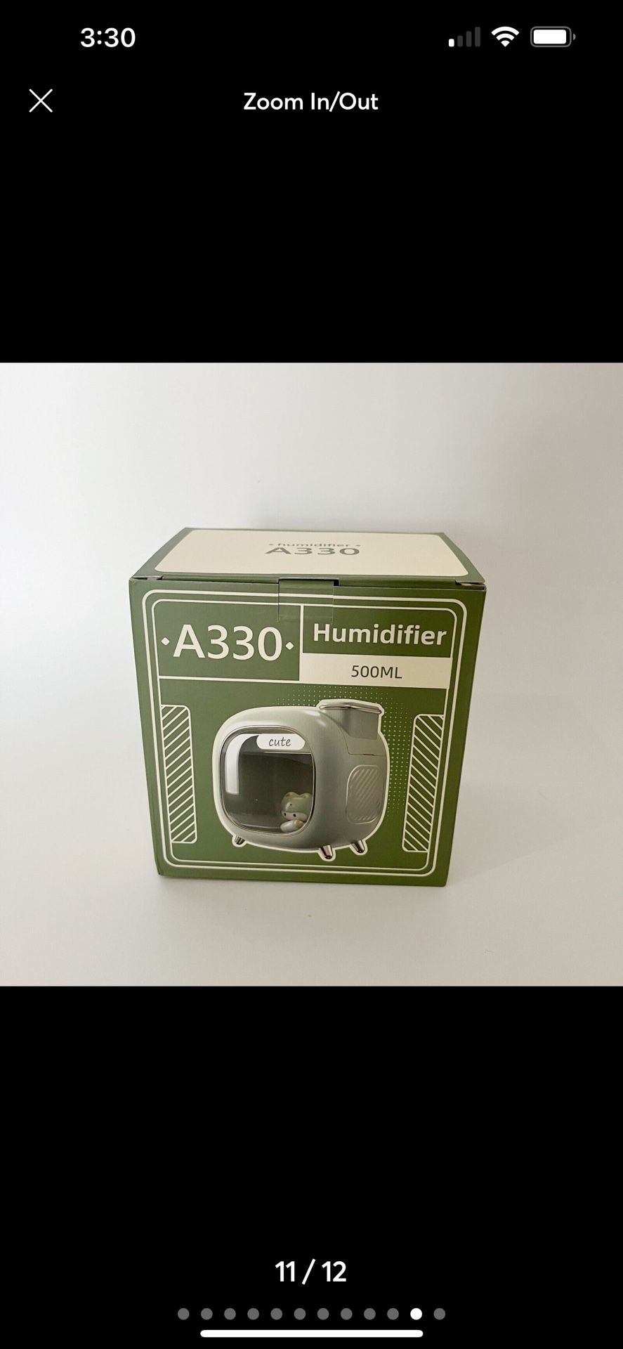Retro Humidifier Large-Capacity Dual-Spray Air Humidifier Bedroom Ambient Light