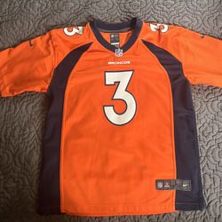Denver Broncos #3 Hickcox Jersey Youth Large 