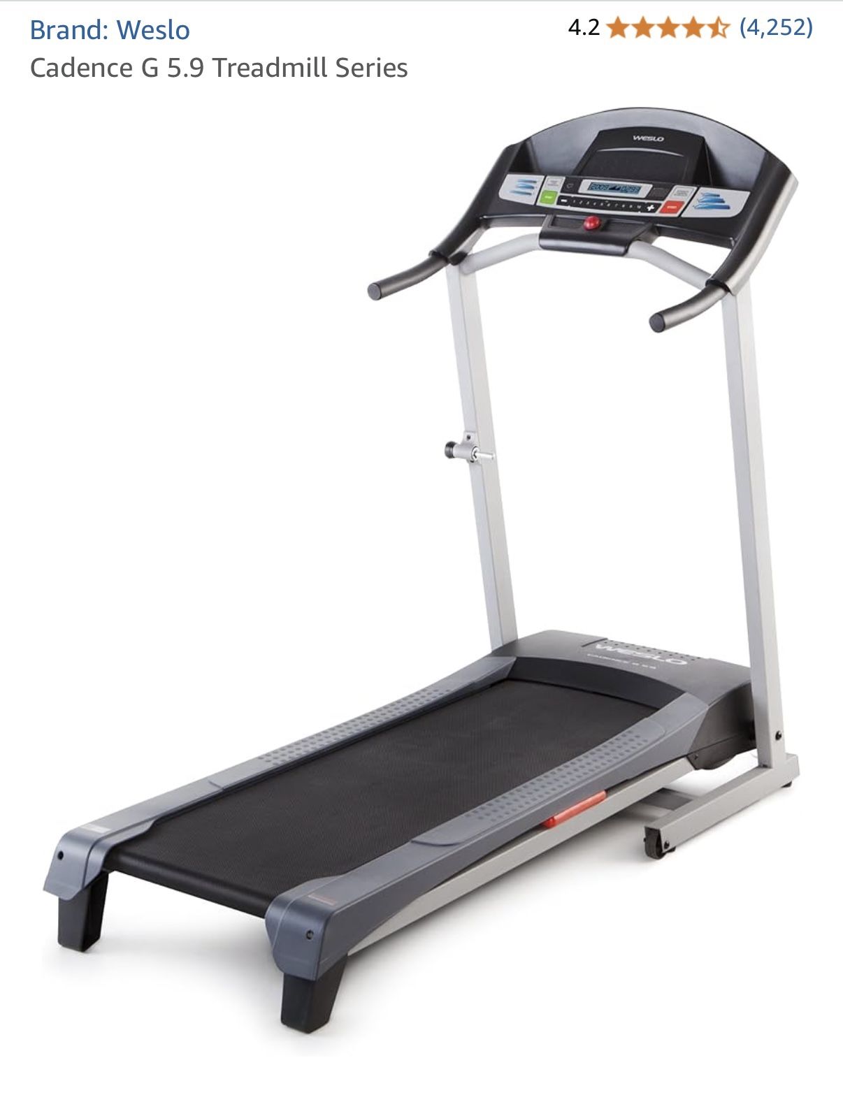 Weslo Cadence G 5.9 Treadmill Series