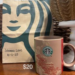 Vintage Starbucks Mug