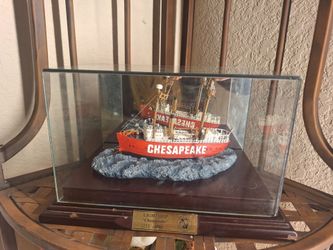 Lightship Chesapeake Limited Edition Model in Display Case