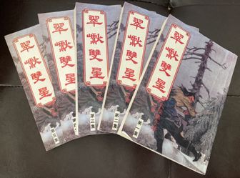 翠巘双星 武陵樵子 武俠小說 Chinese Kung Fu Wuxia Story Books