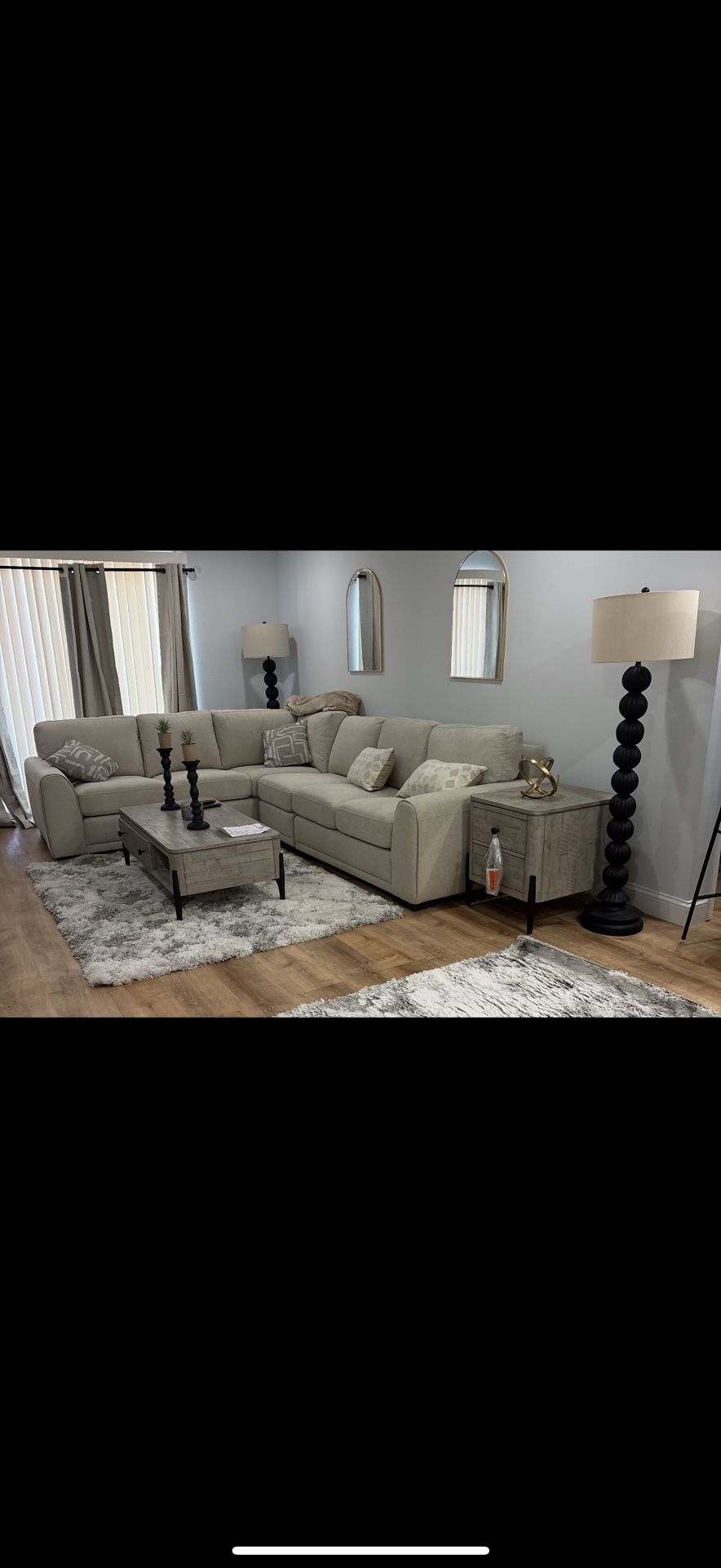 Brand New Couch and Living Room Set. 