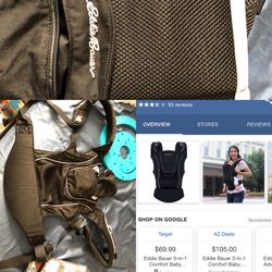 New Baby Carrier Eddie Bauer