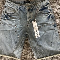 Purple Brand Jorts Size 34 Men