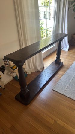 Custom made console table