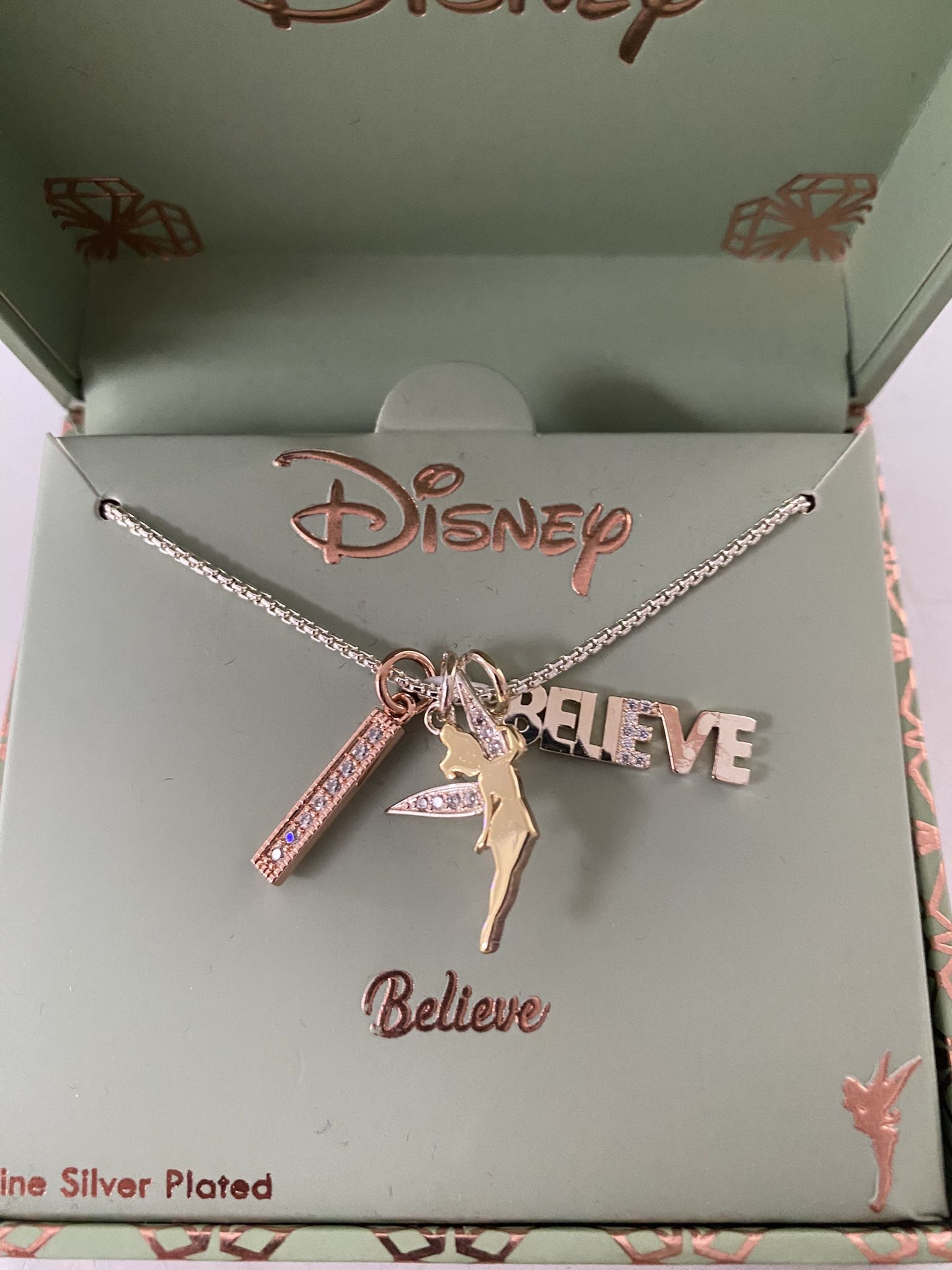 New Disney Tinkerbell Necklace. NO HOLD