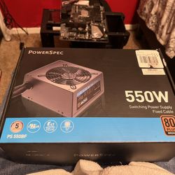 Power Supply For Computer 550 Wats 