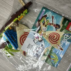 Disney Lego Alladin + Moana + Snow White( NO Characters)