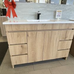 New 48 Custom Bathroom Vanity - Sale 