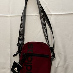 Red Adidas Canvas Crossbody