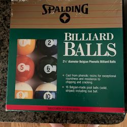 Billiard Balls
