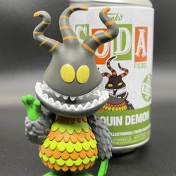 New Disney HarleQuin Demon Funko Soda