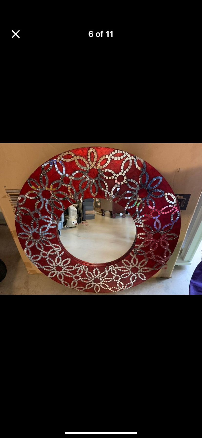 Pre- owned Pier 21 Oval shape mirror Asking price 125.00 or your best offer Pick up in Powder Springs Ga 30127