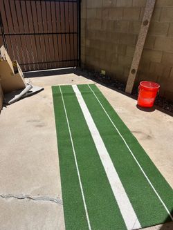 softball/baseball  pitching mat