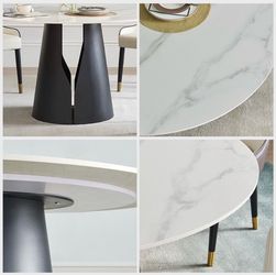 Modern Mármol Dining Table – Never Used, Mint In box –