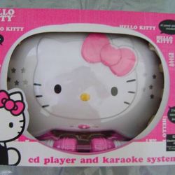 Hello Kitty CD Karaoke System