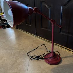 Red Desk Lamp