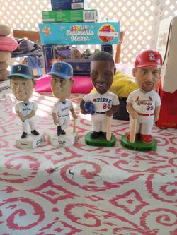 4 Bobbleheads $40