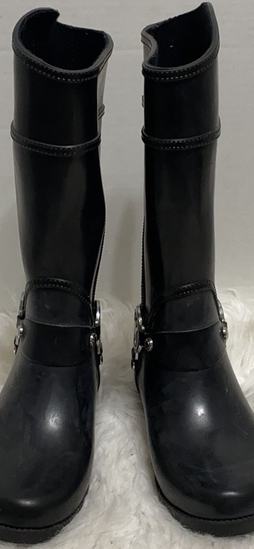 Michael Kors Brea Fulton Girl's Black Boot size 2