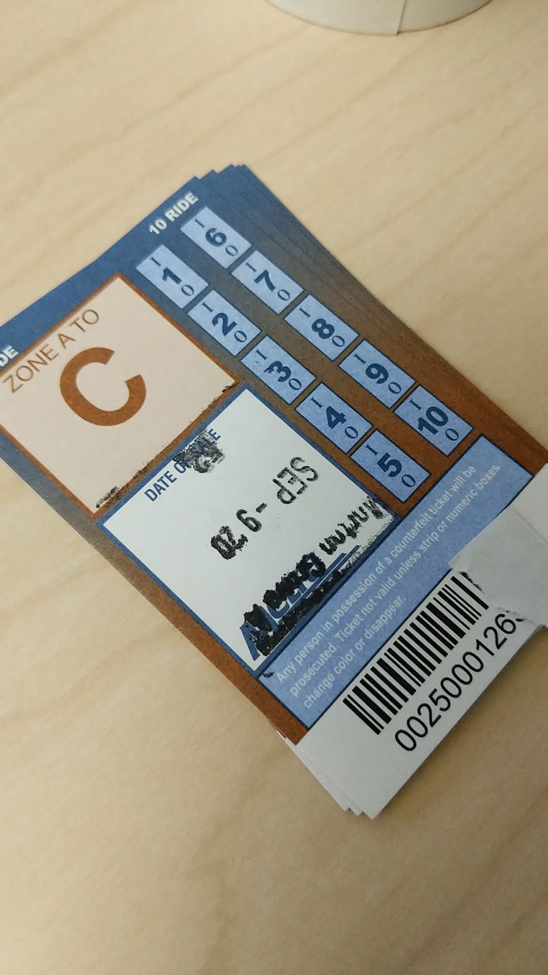 Metra 10 ride pass